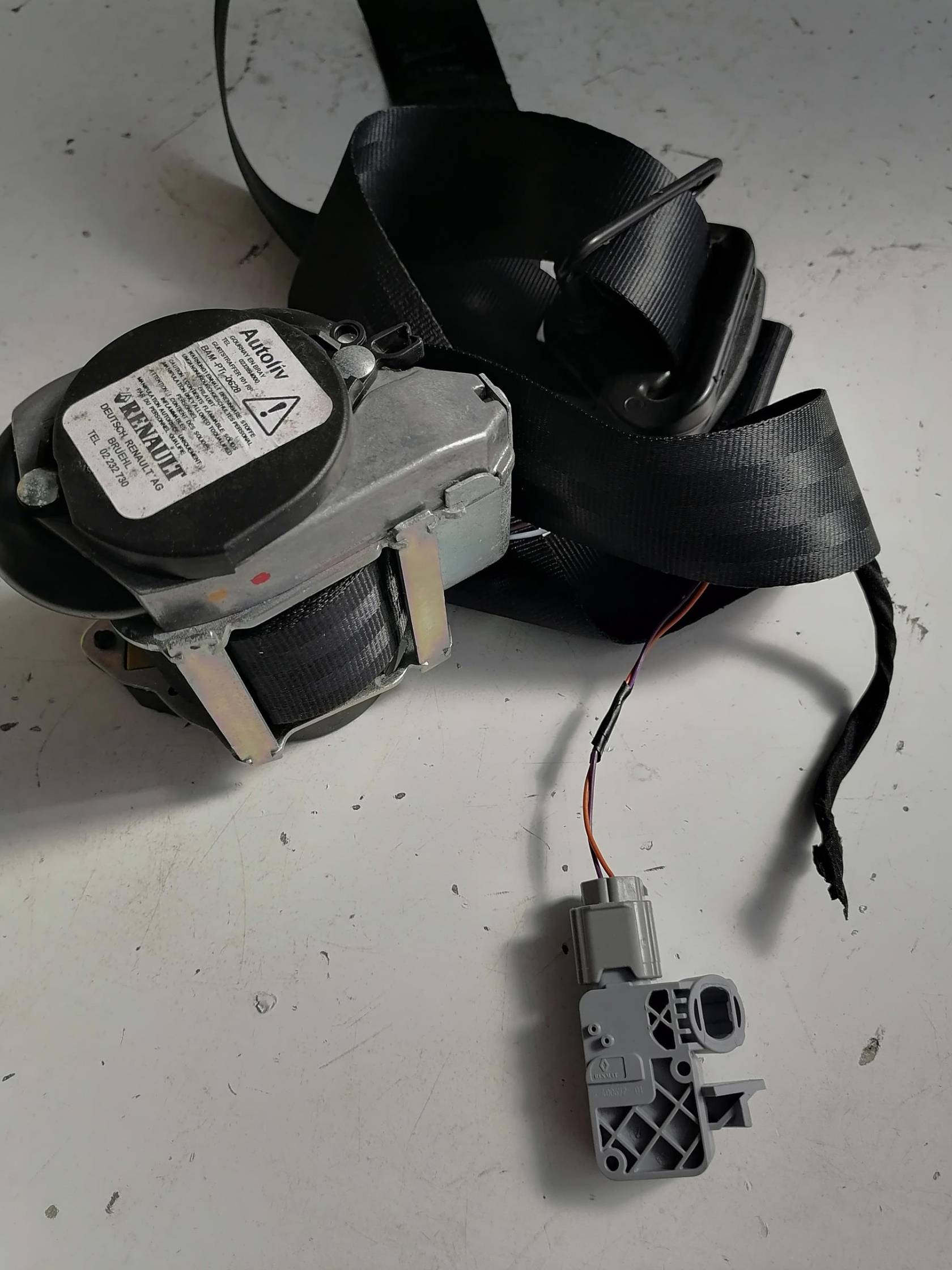 Cintura di sicurezza ant. sx.